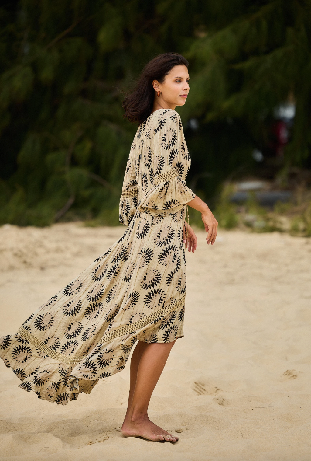 Kjole Boho Sand