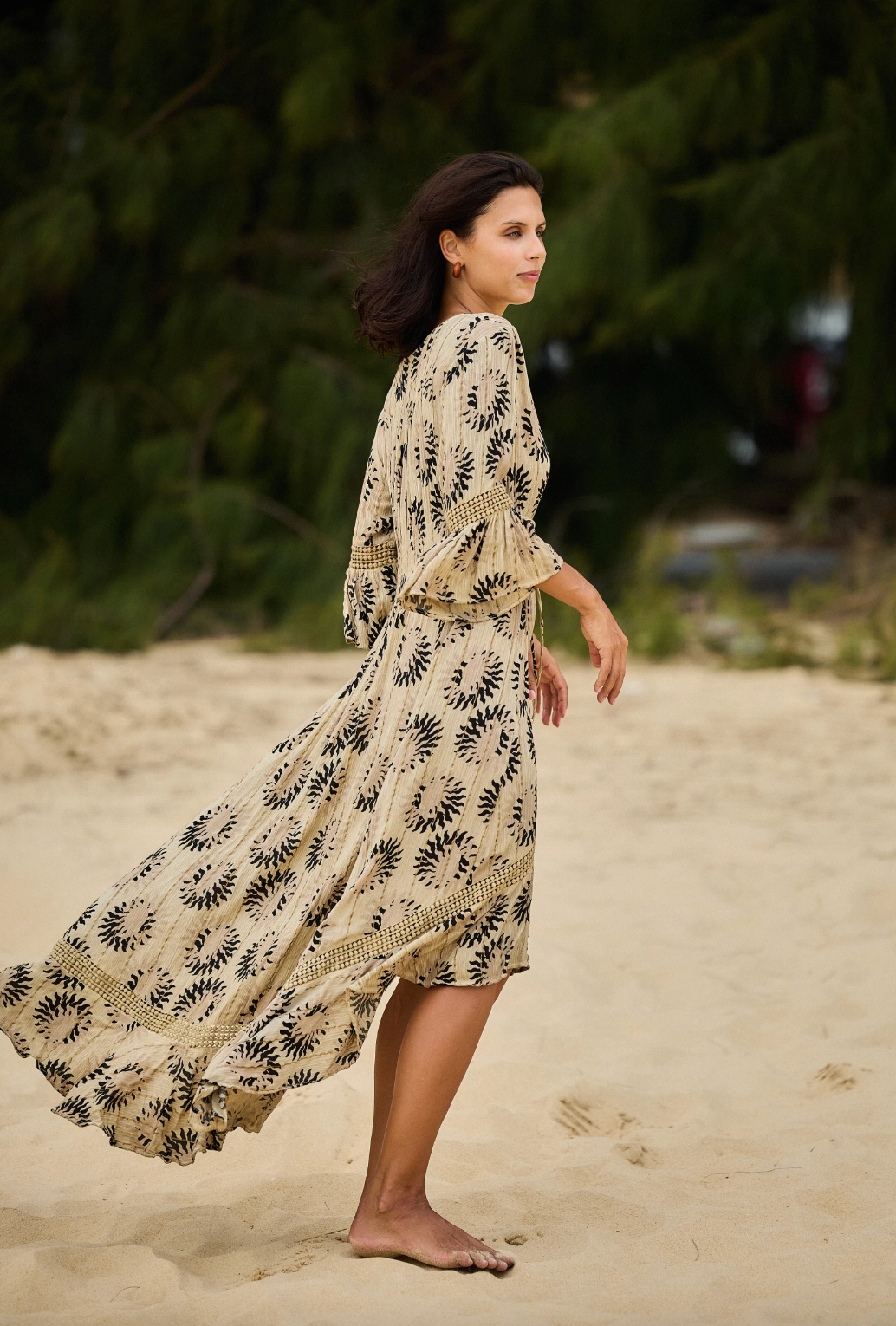 Kjole Boho Sand