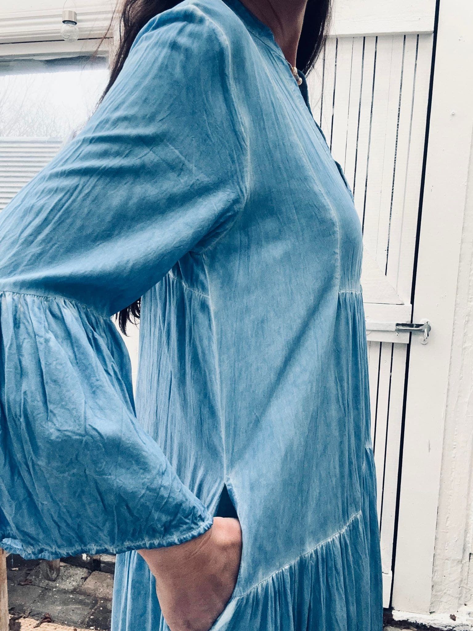 Kjole Silena blue