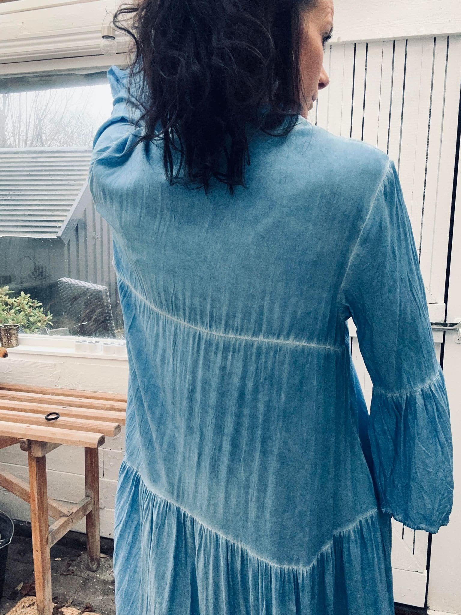 Kjole Silena blue