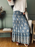 Nederdel Helga Blue
